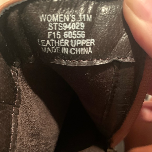 Sperry Top-Sider Women's Dasher Belle Leather Boots, Tan, 11 M US - Picture 5 of 8